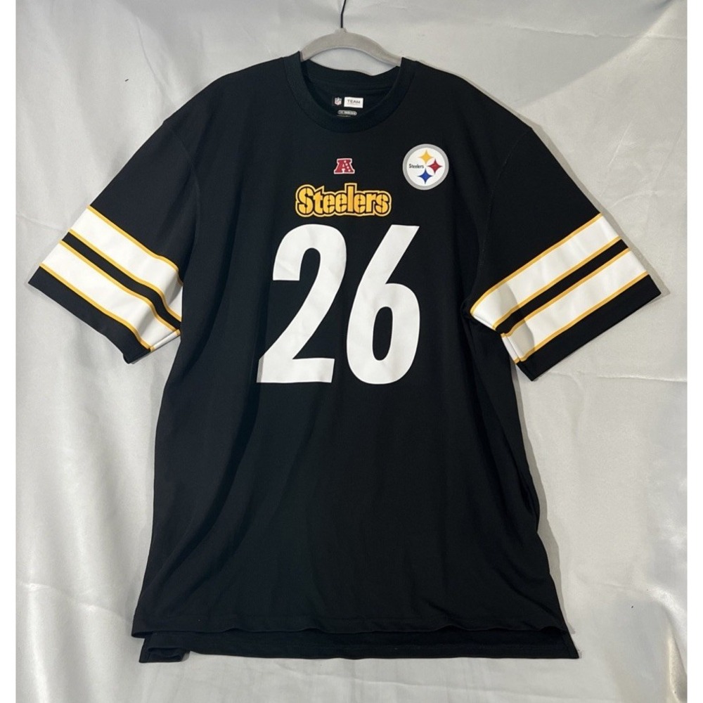 NFL Apparel‎ Men's Le'Veon Bell #26 Pittsburgh Steelers Jersey Black/Gold 2XL